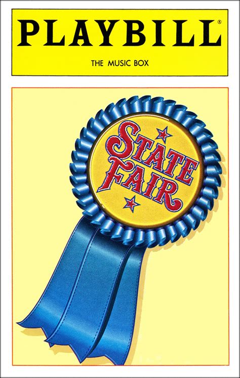 State Fair (Broadway, Music Box Theatre, 1996) | Playbill