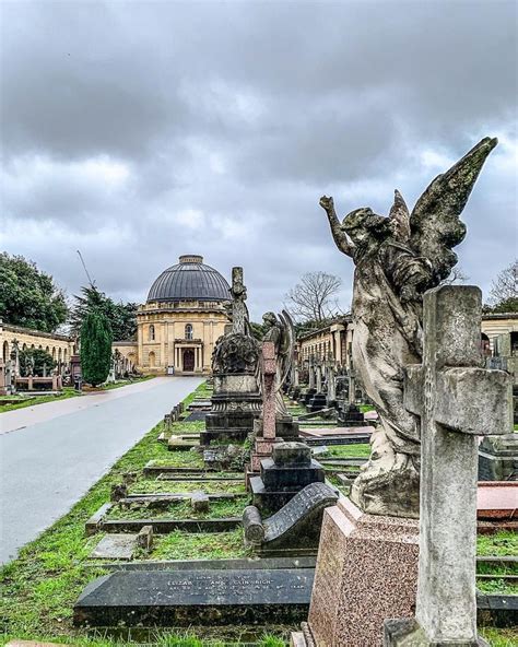 Brompton Cemetery is a great place to explore in London. Click through for more pictures on A ...