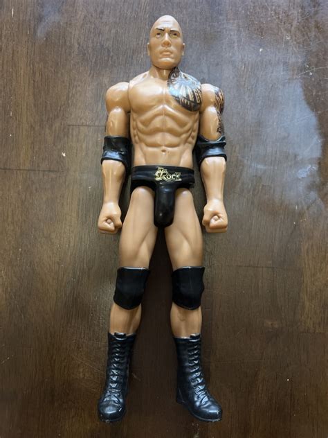 WWE Mattel 12" The Rock - N&P Wrestling Figures