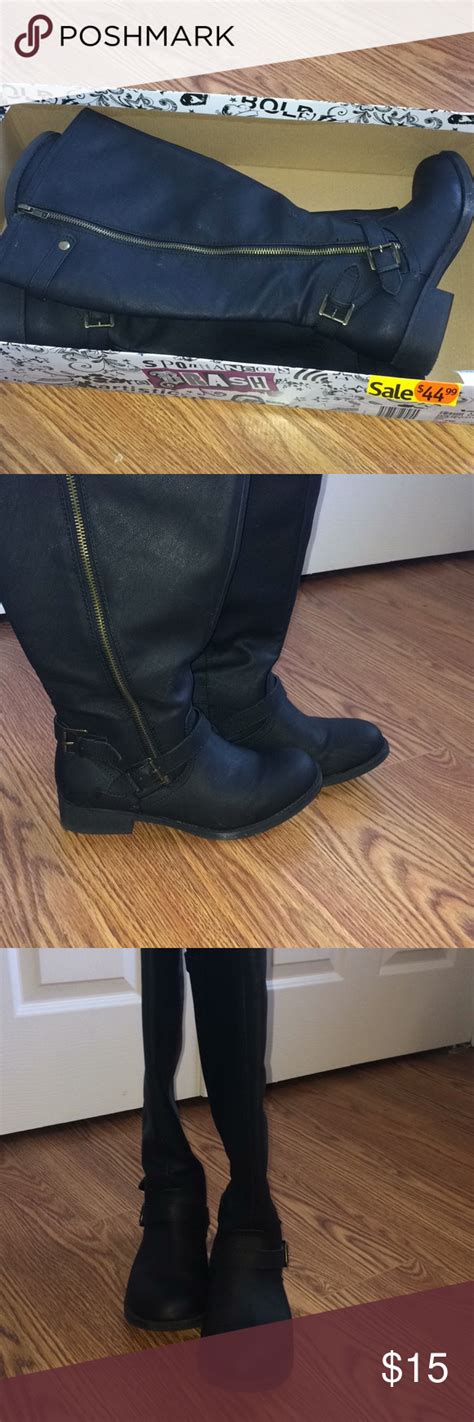 Brash boots | Boots, Black boots, Heeled boots