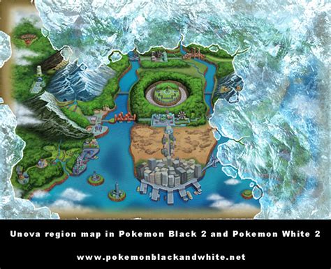 Pokemon Black/White 2 map comparison - Nintendo Everything