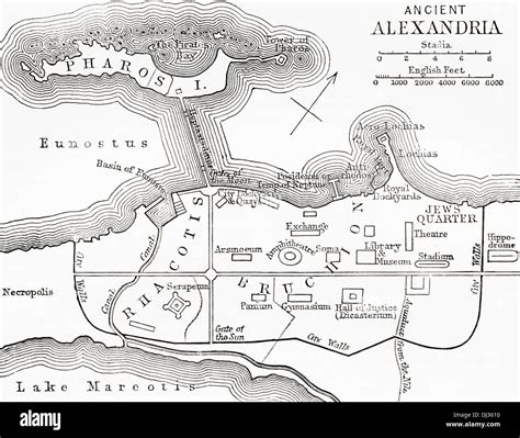 Ancient Alexandria Egypt Map - South Carolina Map