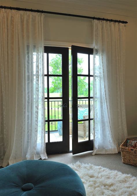 French Door & Window Curtains for your Patio: Ideas & Inspiration