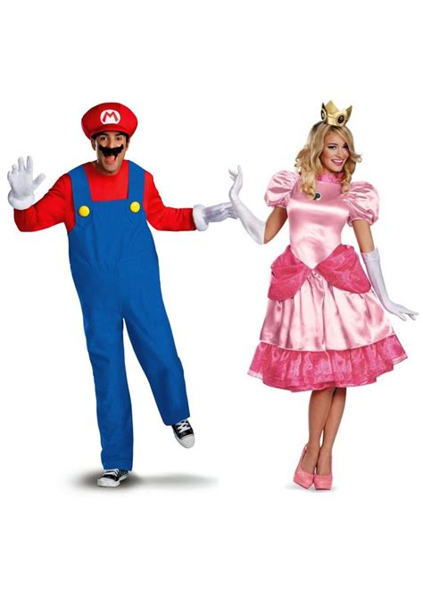 Mario And Princess Peach Costume