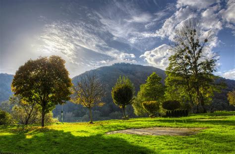 germany, Scenery, Mountains, Sky, Nehren, Trees, Grass, Nature Wallpapers HD / Desktop and ...