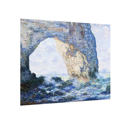 Canvas Painting Wall Art Print Picture The Manneporte near Étretat Pap — ART STREET