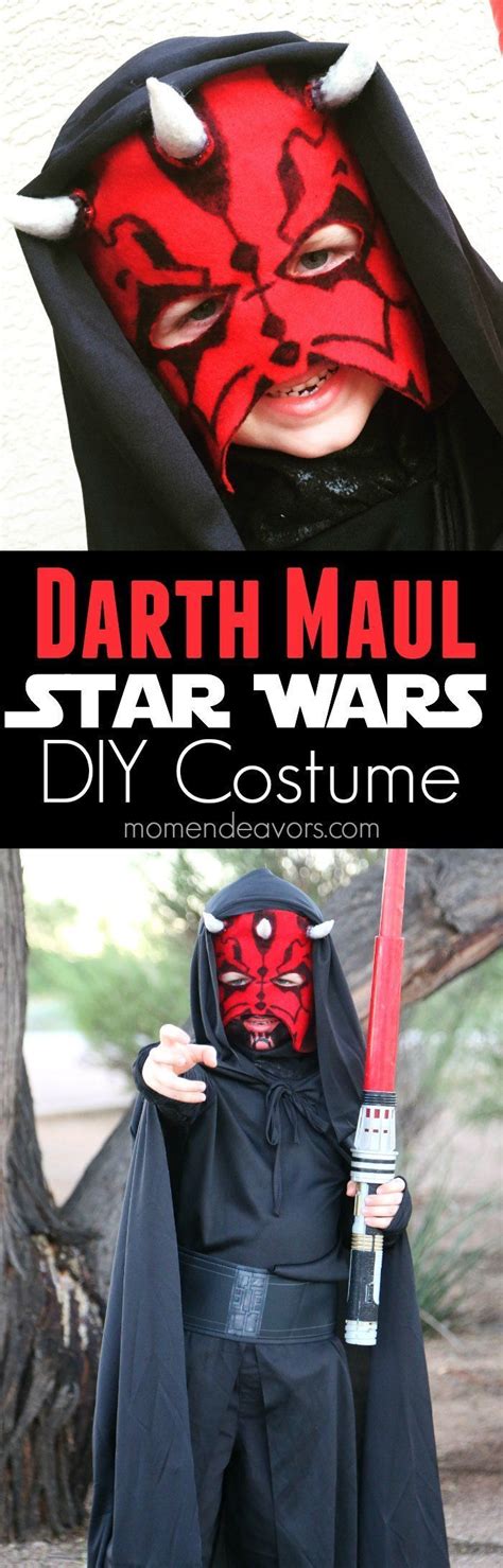 DIY Star Wars Darth Maul Costume - Mom Endeavors | Star wars halloween ...