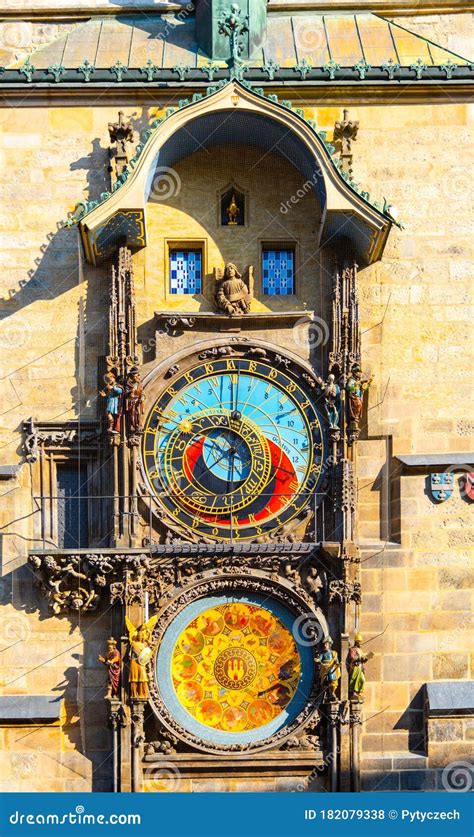 Prague Astronomical Clock at Old Town Square, Prague, Czech Republic ...