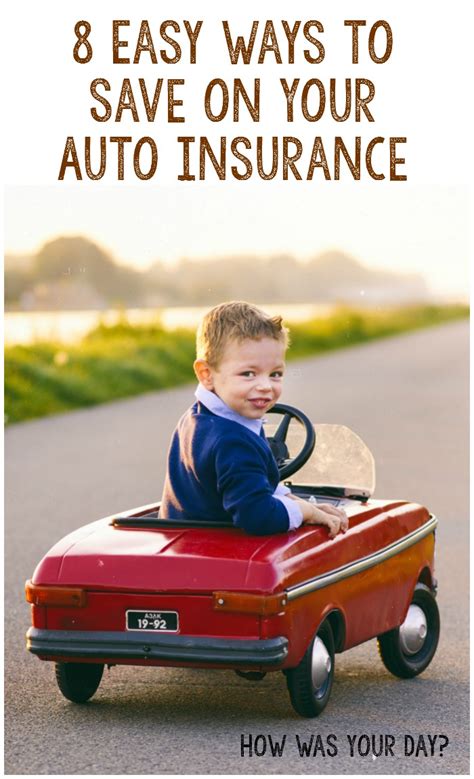 8 Easy Ways to Save on Your Auto Insurance