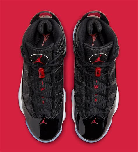 The Jordan 6 Rings "Bred Ice" Brings Red Accents to the Space Jam ...