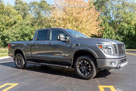 Used 2017 Nissan Titan XD PRO-4X 4WD Cummins Turbo-Diesel Pickup LUXURY PACK! For Sale (Special ...