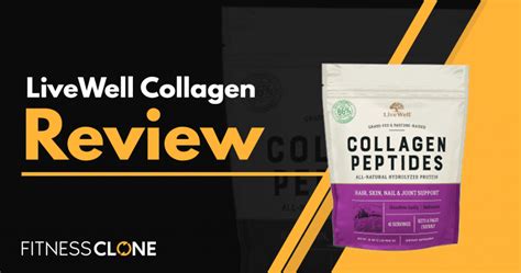 LiveWell Collagen Review – How Do These Collagen Peptides Measure Up? | Collagen, Collagen ...