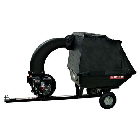 Craftsman 71-25012 Soft-Top Vac Riding Mower Attachment, Black | Riding ...