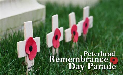 Remembrance Day Parade 2023 | Peterhead Event