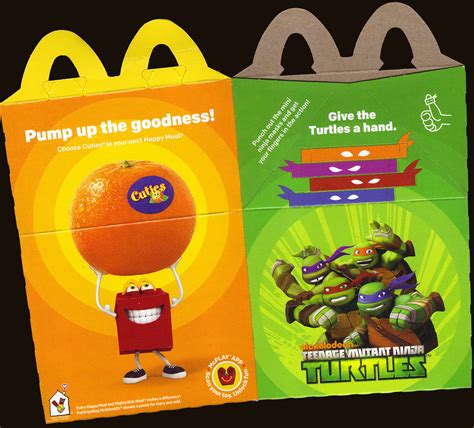 On Black: McDonald's Happy Meal :: "TEENAGE MUTANT NINJA TURTLES ...