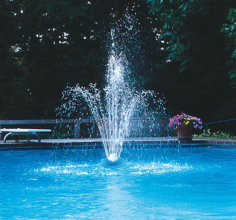 Swimline Blossom Triple Tier Floating Fountain for Swimming Pools