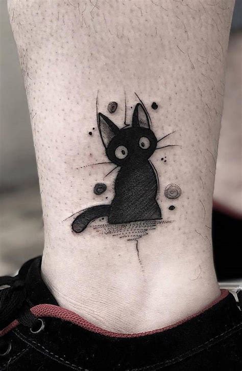 black cat tattoo victoria - Elayne Abraham