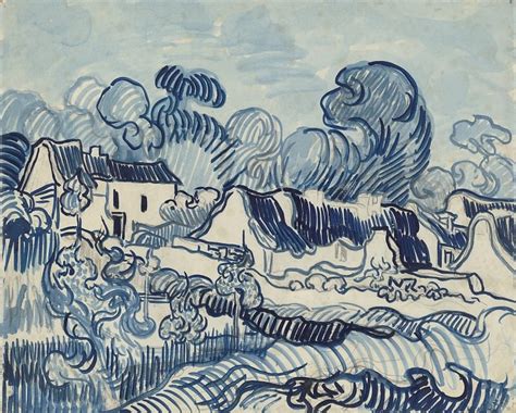 Landscape with Cottages — Vincent van Gogh