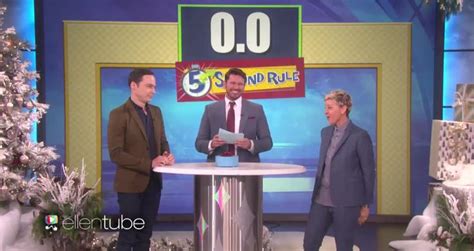 5 Second Rule with Jim Parsons | The Ellen Show - Videos - Metatube