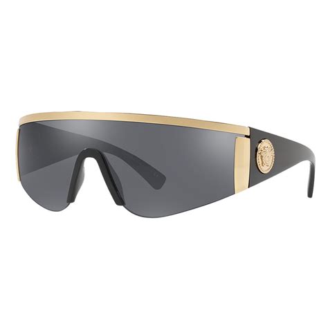 Versace - Sunglasses Versace Tribute Mask - Gold Grey - Sunglasses - Versace Eyewear - Avvenice