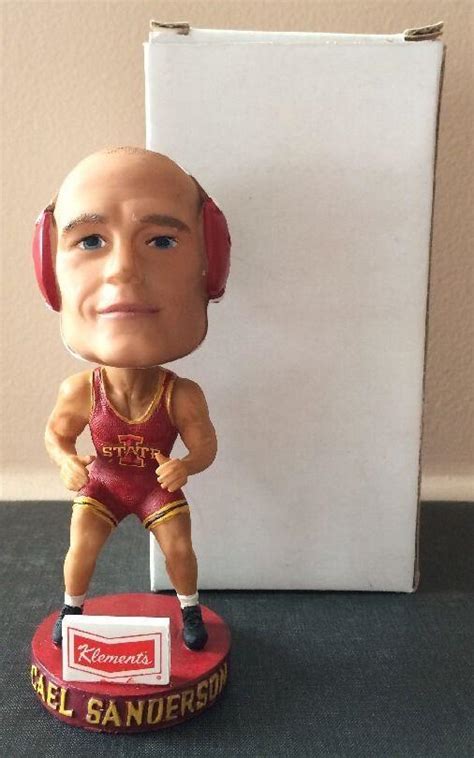 Cael Sanderson Bobblehead, Iowa St Cyclones NCAA Wrestling USA Olympics ...