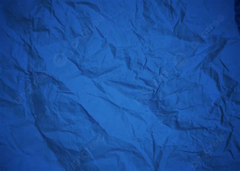 Latar Belakang Biru Bertekstur Kertas Kusut, Blue, Crumpled Paper, Latar Belakang Biru ...