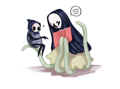 A little Monomon and Quirrel art, since I just finished this masterpiece of a game : r/HollowKnight