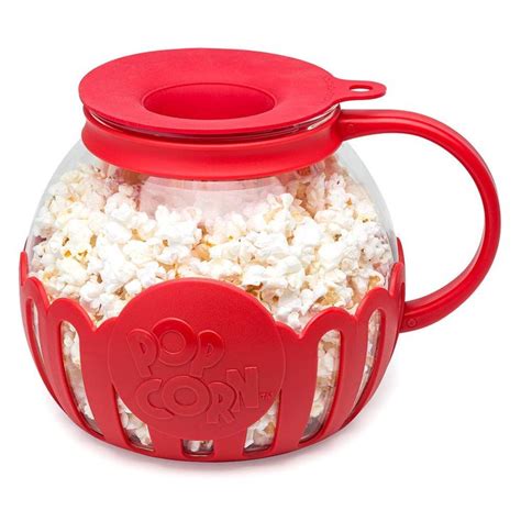 Ecolution Original Microwave Micro-Pop Popcorn Popper Borosilicate ...