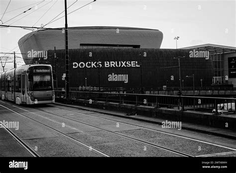 Tramway mall Black and White Stock Photos & Images - Alamy