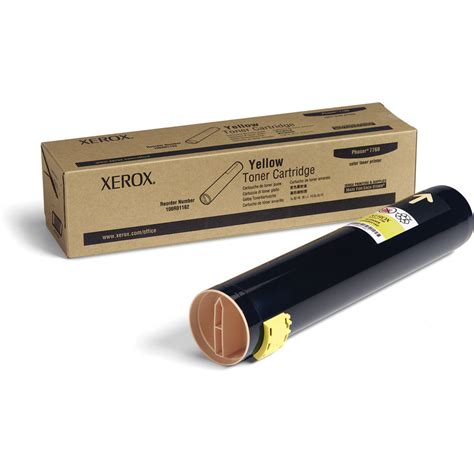 Xerox Yellow Toner Cartridge For Phaser 7760 106R01162 B&H Photo