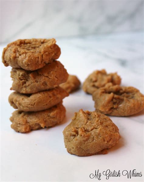 Peanut Butter Protein Cookies - My Girlish Whims