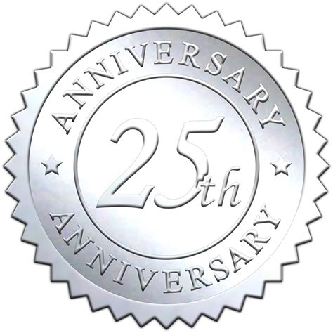 25th Anniversary Seal