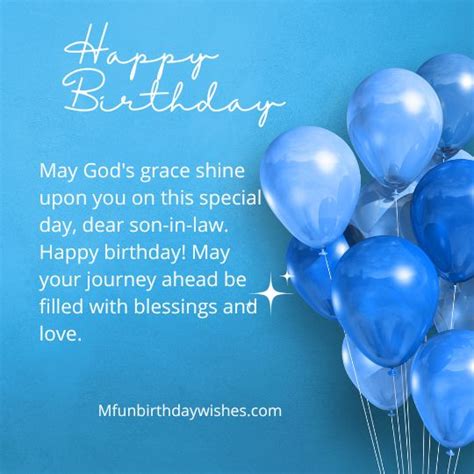 Religious Birthday Wishes For Son-In-Law