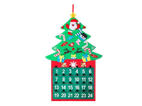 25-Piece Jewelry Advent Calendar with Swarovski Crystals (Tree) | Joyus