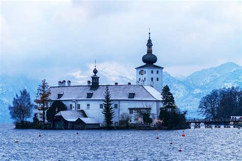 Clouds Winter Lake Picture - Free Austria Photos