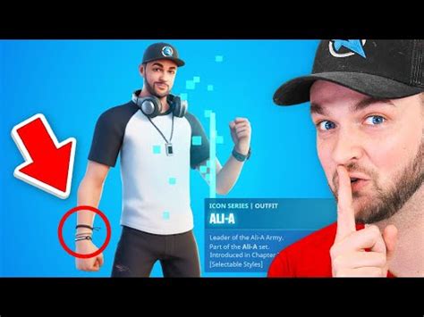 MY ICON SKIN *SECRET*! (Ali-A Fortnite Skin) | Game Action