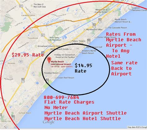 Myrtle Beach Airport Shuttle - Flat Rate - Official Site