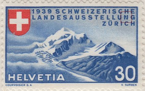 Switzerland: varieties on postage stamps - Commemorative Issues - World ...