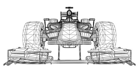 F1 Car Sketch at PaintingValley.com | Explore collection of F1 Car Sketch