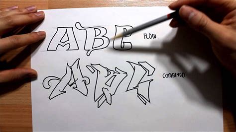 How to draw Graffiti Letters STEP BY STEP | Graphics Graffiti and Illustration - drawing ...