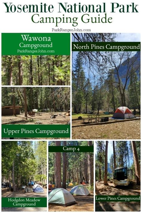 Yosemite National Park Camping Guide! What to expect while camping in Yosemite. S… | Yosemite ...