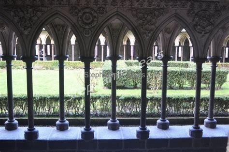 cloister, Mt St Michel | Stephanie V Sears