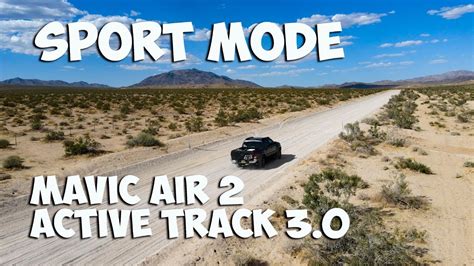 DJI Mavic Air 2 - Active Track 3.0 - Vehicle Tracking in Sport Mode - 4k - YouTube