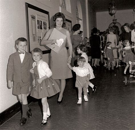 The History Place - John F. Kennedy Photo History: The President: Caroline's Birthday Party