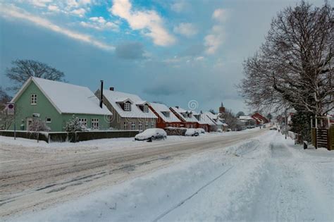 Snowy Winter Day in Denmark Stock Photo - Image of season, vordingborg: 111327764