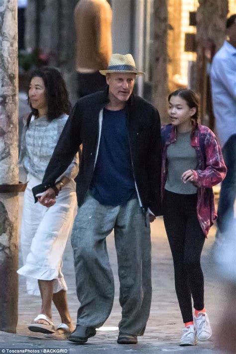 Woody Harrelson explores Italy with wife Laura Louie and daughter Makani | Daily Mail Online