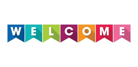 Colorful Welcome Design Template 10925778 Vector Art at Vecteezy