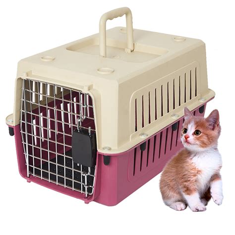 Karmas Product, Large, Airline Approved, Heavy Duty, Cat Carrier, Red ...