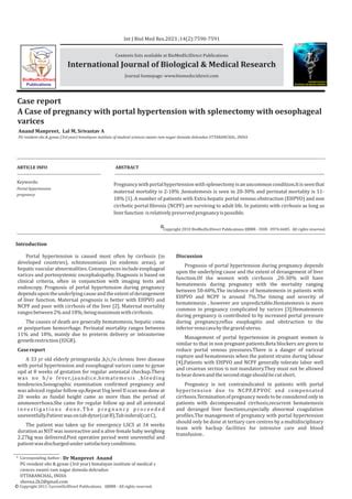 A case of pregnancy with portal hypertension with splenectomy with oesophageal varices.pdf