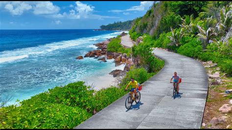 SEYCHELLES, BIKE Active Track, Ansa Patates, La Digue: Amazing Planet (4K) 2022 - YouTube